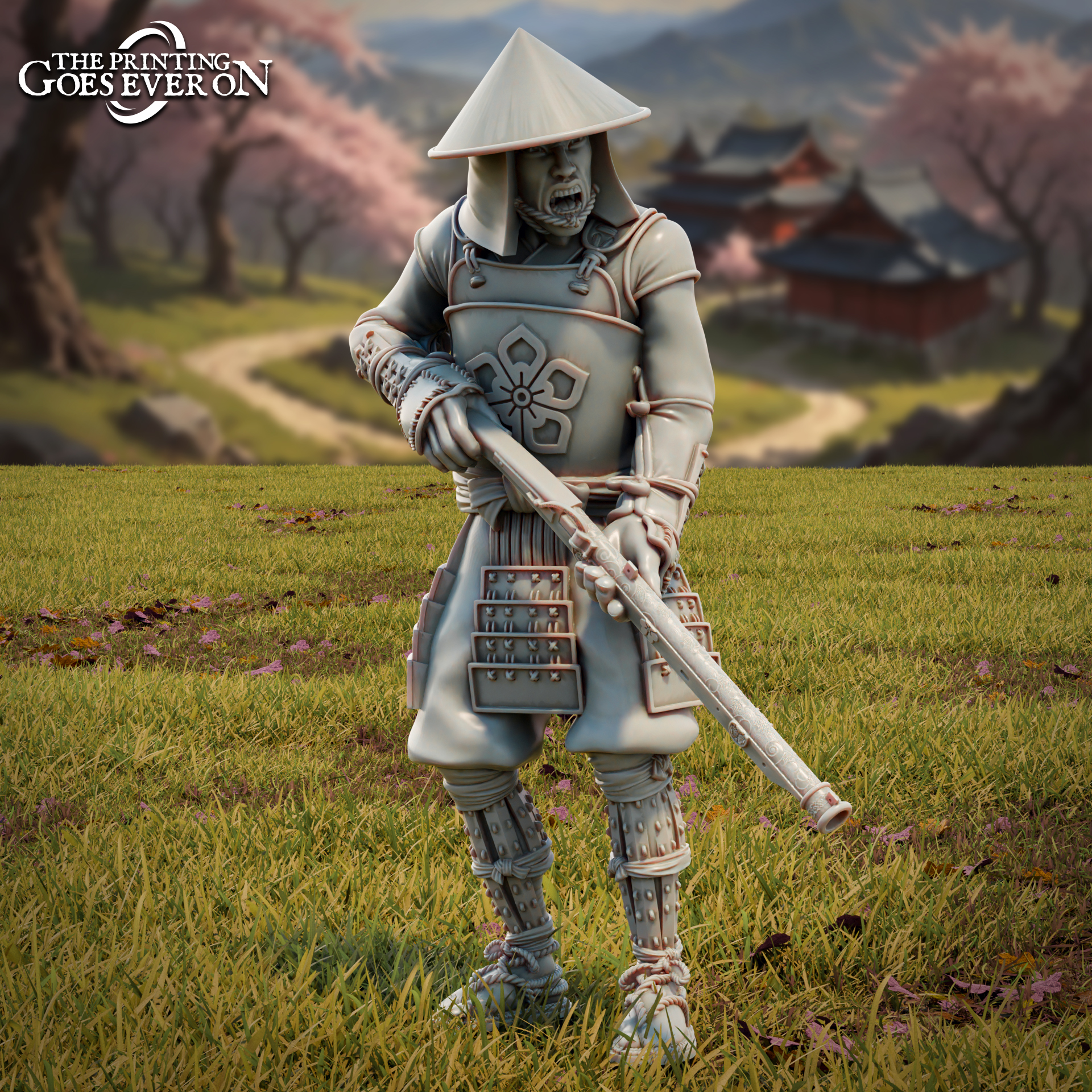 Ashigaru Gunman C - Presupported
